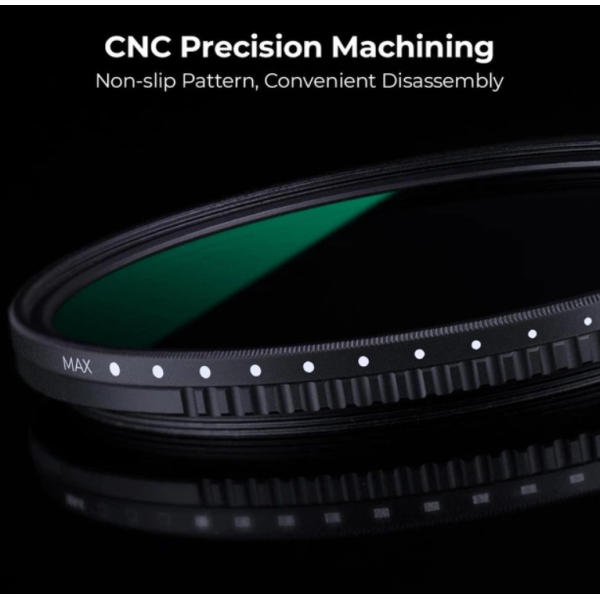 Cвітлофільтр нейтральної щільності K&F Concept Nano-A ND8-2000 77мм 9 ступенів (KF01.1360)