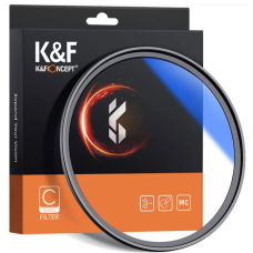 Світлофільтр K&F Concept 40,5 mm HMC UV Blue-Coated Japan Optics (KF01.1418)