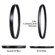 Світлофільтр K&F Concept 40,5 mm HMC UV Blue-Coated Japan Optics (KF01.1418)
