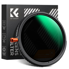 Светофильтр 3-в-1 K&F Concept 82 мм ND2-32 + CPL + Black Mist 1/4 VND 1–5 стопов, киноэффект, Nano-C (KF01.2070)