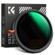 Светофильтр 3-в-1 K&F Concept 82 мм ND2-32 + CPL + Black Mist 1/4 VND 1–5 стопов, киноэффект, Nano-C (KF01.2070)