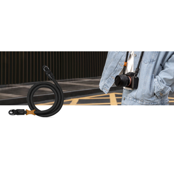 Плечевой ремень для камеры K&F Concept Urban Wander 05, чёрный (KF13.196)