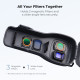 Защитный чехол K&F Concept для DJI Osmo Pocket 4/3 с отсеками для фильтров (KF20.0024)