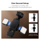 Магнитный LED-свет K&F Concept для DJI Osmo Pocket 3 — 1W, USB-C, 3000K–6000K, 2 уровня яркости, вспомогательный свет для фото и видео (KF20.0001)