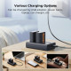Зарядное устройство K&F Concept Dual Slot LCD Charger for Fujifilm NP-W126 / NP-W126S Batteries (USB-C + Micro USB) (KF28.0106)