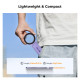 Міні-штатив для iPhone K&F Concept, магніт 22.5N, складаний алюмінієвий MagSafe сумісний Purple (KF31.139S4)