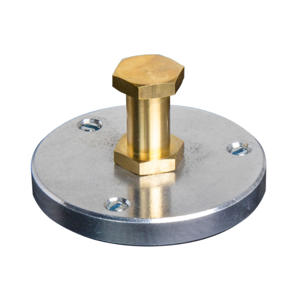 KS-023H 3/8'' HEAD MOUNTING PLATE W/ 5/8'' HEX STUD