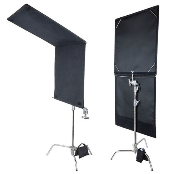 Прапор для фотостудії KUPO KT-4848TF 120 x 120 см Floopy - Top Hinge