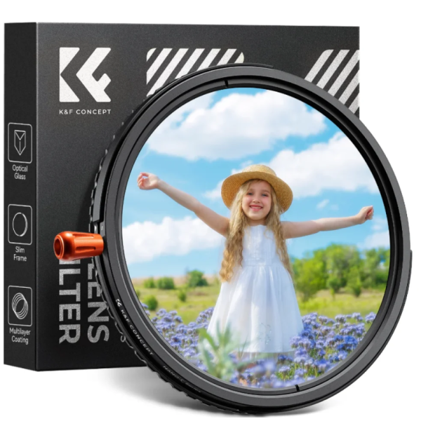 Світлофільтр 3-в-1 K&F Concept 67 мм ND2-32 + CPL + Black Mist 1/4 VND 1–5 стопів, кіноефект, Nano-C (KF01.2067)