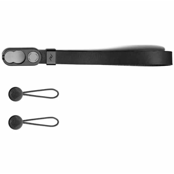 Ремень для фото Peak Design Cuff Leather Camera Wrist Strap Black (LRS-WR-BK-1)
