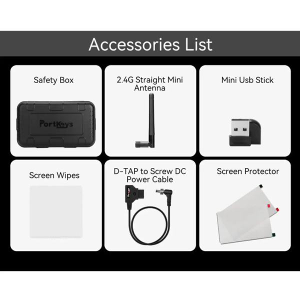 Видеомонитор Portkeys LS7P с 7" экраном, SDI/HDMI