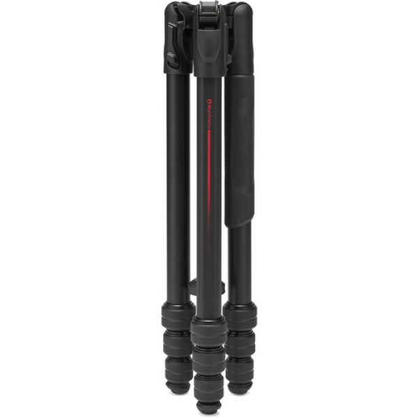 Алюминиевый тревел-штатив Manfrotto Befree GT PRO MTBFRTA4GTFB для фото и видеосъемки без головы