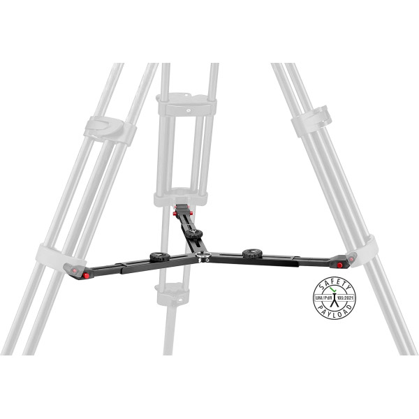 Видеоштатив Manfrotto MVTTWINMC карбоновый с чашей 100/75 мм и средней растяжкой