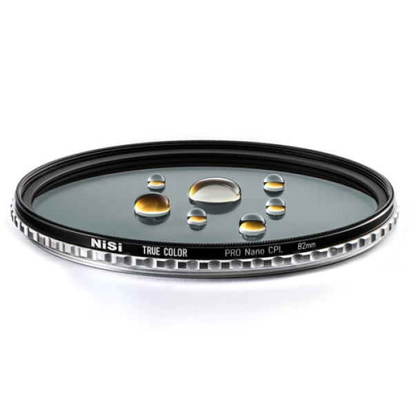 Переменный ND/CPL-фильтр NiSi True Color ND2–ND32 58 мм, 1–5 стопов (6978079435525)
