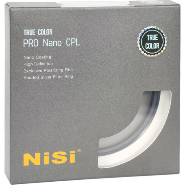 Переменный ND/CPL-фильтр NiSi True Color ND2–ND32 58 мм, 1–5 стопов (6978079435525)