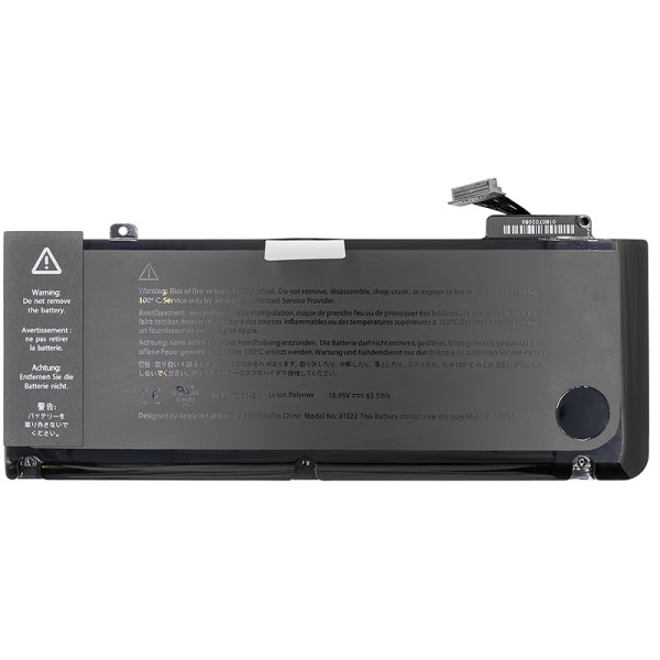 Аккумулятор PowerPlant для ноутбуков Apple MacBook Pro 13" (A1322) 10,8V 5200mAh