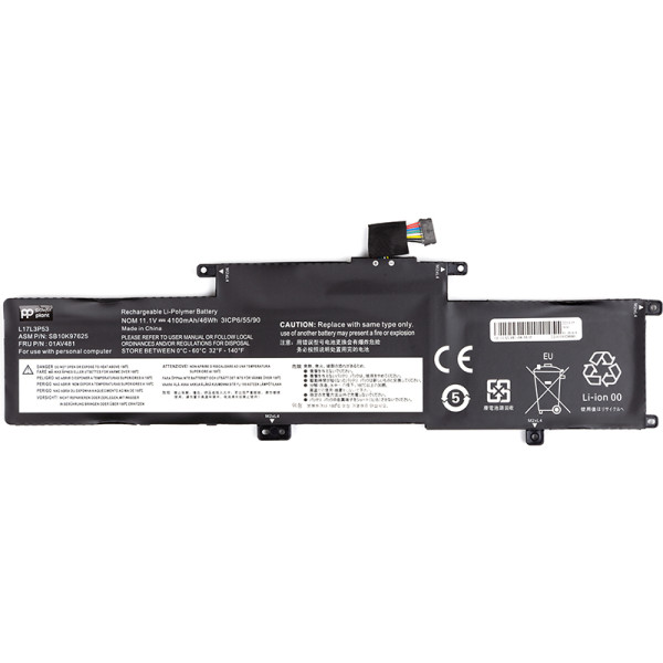 Аккумулятор для ноутбука Lenovo THINKPAD L380 (01AV481) 11.1V 4100MAH POWERPLANT (NB481682)