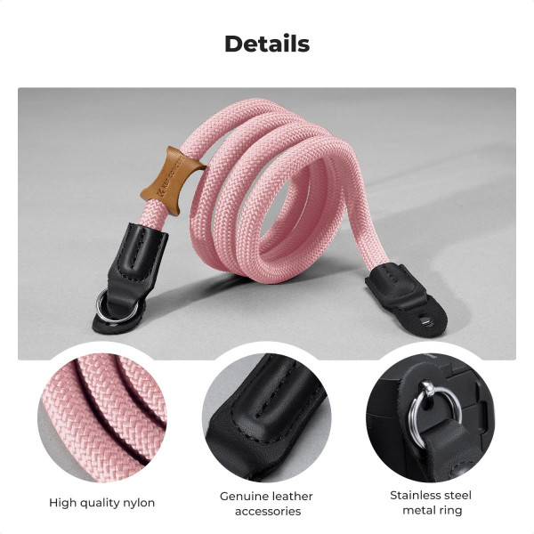 Плечевой ремень для камеры K&F Concept Urban Wander 05 Pink (KF13.196V8)