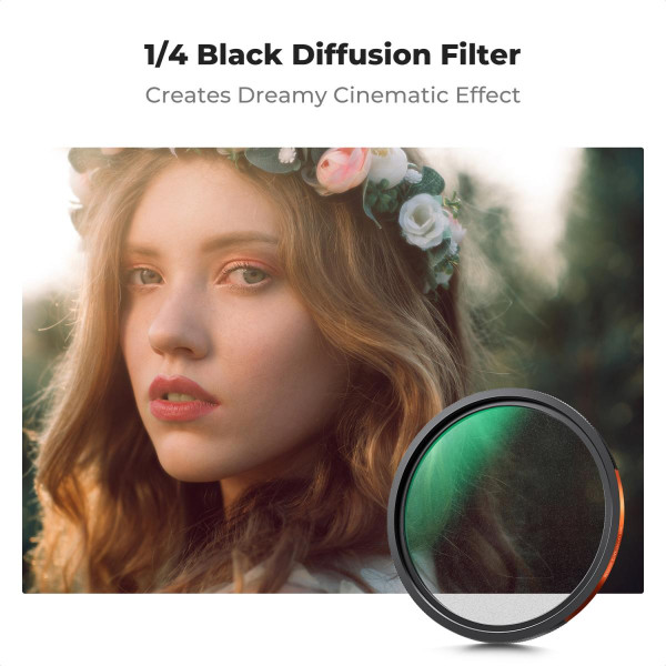 Магнітний набір світлофільтрів K&F Concept 67mm CPL + ND2-32 + Black Mist 1/4 (SKU.2497)
