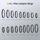 Набор переходныъ колец K&F Concept 18-в-1 Step Up & Step Down Ring Set — универсальный набор адаптеров для светофильтров (SKU0629)