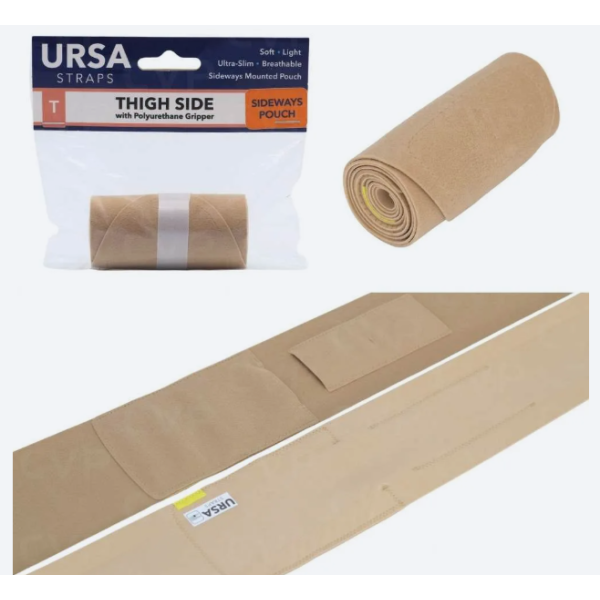 Набедренный ремень URSA Straps с горизонтальным карманом для передатчика, бежевый (U-THSIDE-BE)