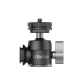 Кульова голова з холодним черевиком Ulanzi U60 Dual Cold Shoe Ballhead (UV-2046)