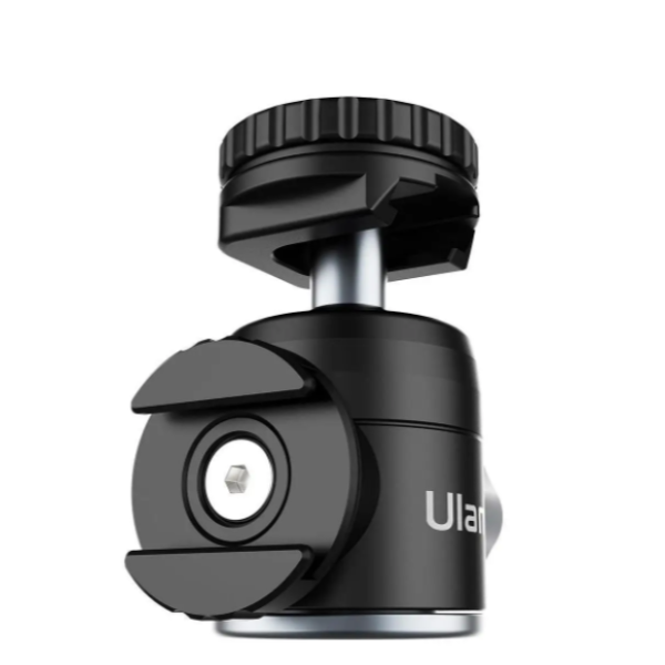 Кульова голова з холодним черевиком Ulanzi U60 Dual Cold Shoe Ballhead (UV-2046)