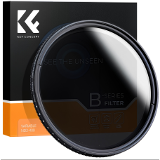 Светофильтр K&F Concept 52mm ND2-ND400 Slim Variable/Fader NDX (KF01.1107)