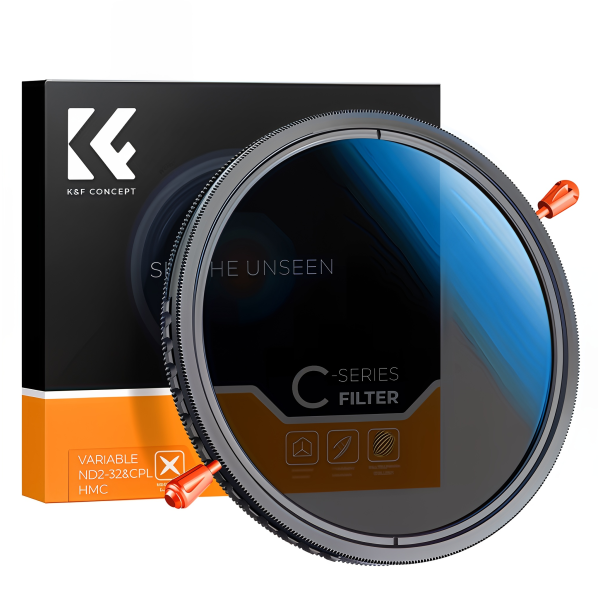 Світлофільтр K&F Concept 55mm C Series CPL + ND2–32 (KF01.2597)