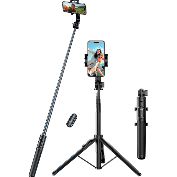 Селфі-трипод UGREEN LP586 Selfie Stick Tripod with Bluetooth Remote(UGR-15062)