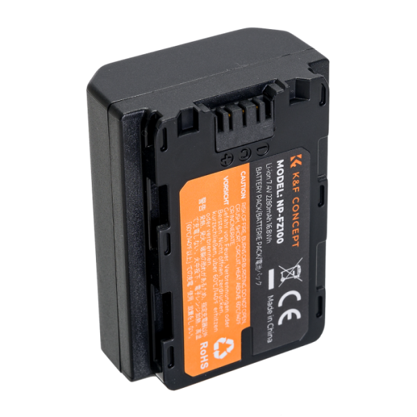 Акумулятори K&F Concept NP-FZ100 для камер Sony 2280mAh (KF28.0016V3)
