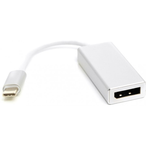 Переходник PowerPlant USB Type-C 3.1 Thunderbolt 3 (M) - DisplayPort (F), 4K, 0,15 м