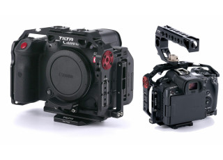 Анонсирована установка Tilta Camera Rig для Canon EOS R5 C — защитный каркас и внешний источник питания