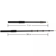 Телескопическая штанга для микрофона Beike QZSD MIC308 (длина 308 см)