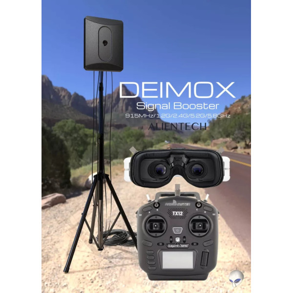 Підсилювач сигналу для дрона ALIENTECH DEIMOX 915MHz 1.2G 2.4G 5.2G 5.8G VM (DMX-09122450DSB/EU)