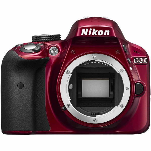 Фотокамера зеркальная Nikon D3300 + AF-P 18-55VR Red KIT
