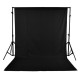 Фон студійний чорний тканинний PhotoGear NP-3060 black 3х6м