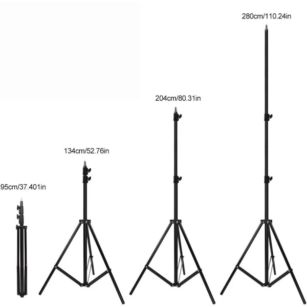 Студийная стойка Mamen MN-917PL Air (280 см) антибликовое покрытие