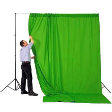 Фон студийный тканевый PhotoGear NP-3060 green Chroma Key 3х6м