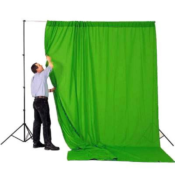Фон студійний тканинний PhotoGear NP-3060 green Chroma Key 3х6м