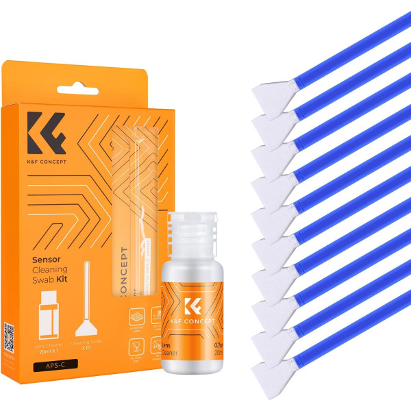 K&F Concept APS-C комплект для чищення 16mm сенсорів (SKU.1616)