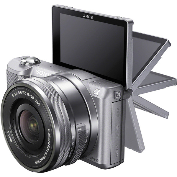 Фотокамера зеркальная Sony Alpha 5000 kit 16-50 Silver