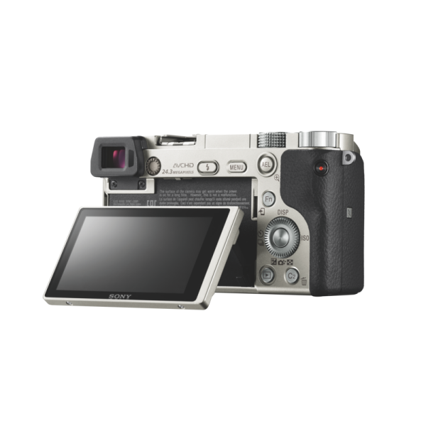 Фотокамера зеркальная Sony Alpha 6000 + объектив 16-50 + 55-210mm kit Silver