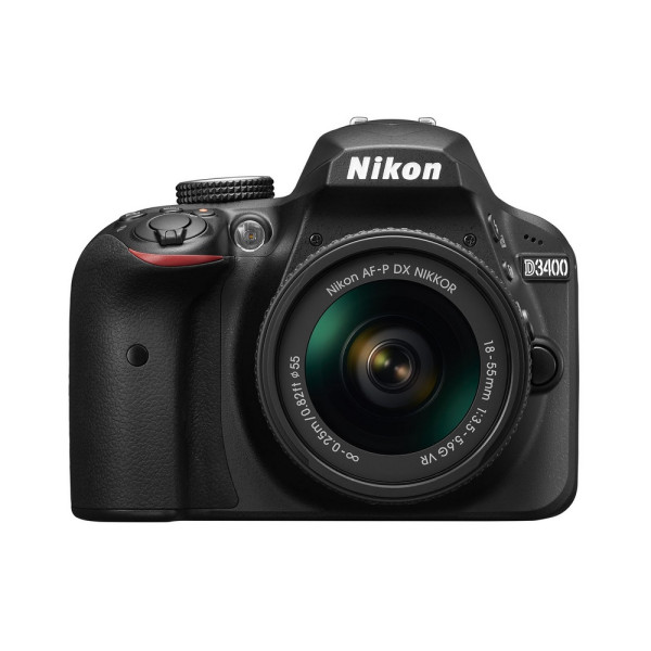 Фотокамера зеркальная Nikon D3400 + AF-P 18-55VR kit
