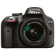 Фотокамера зеркальная Nikon D3300 + AF-P 18-55VR KIT