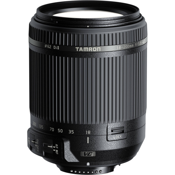 Об'єктив Tamron 18-200mm F/3.5-6.3 VC для Canon