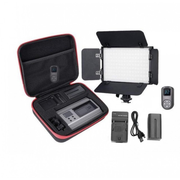 Накамерне світло LED панель Tolifo LED Photo Light PT-15B Pro II