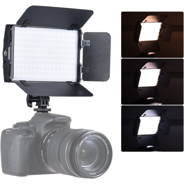 Накамерне світло LED панель Tolifo LED Photo Light PT-15B Pro II