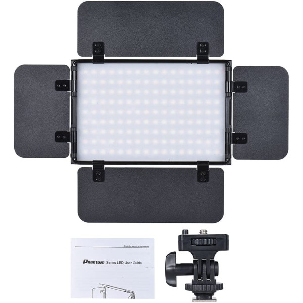 Накамерне світло LED панель Tolifo LED Photo Light PT-15B Pro II