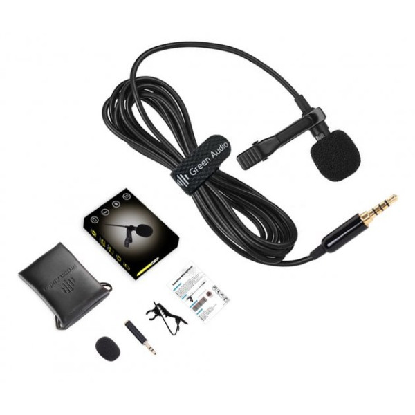 Нагрудний петличний мікрофон GreenAudio GAM-141S